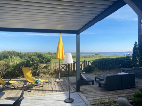 Maison de 3 chambres avec vue sur le lac et jardin clos a Lacanau a 6 km de la plage